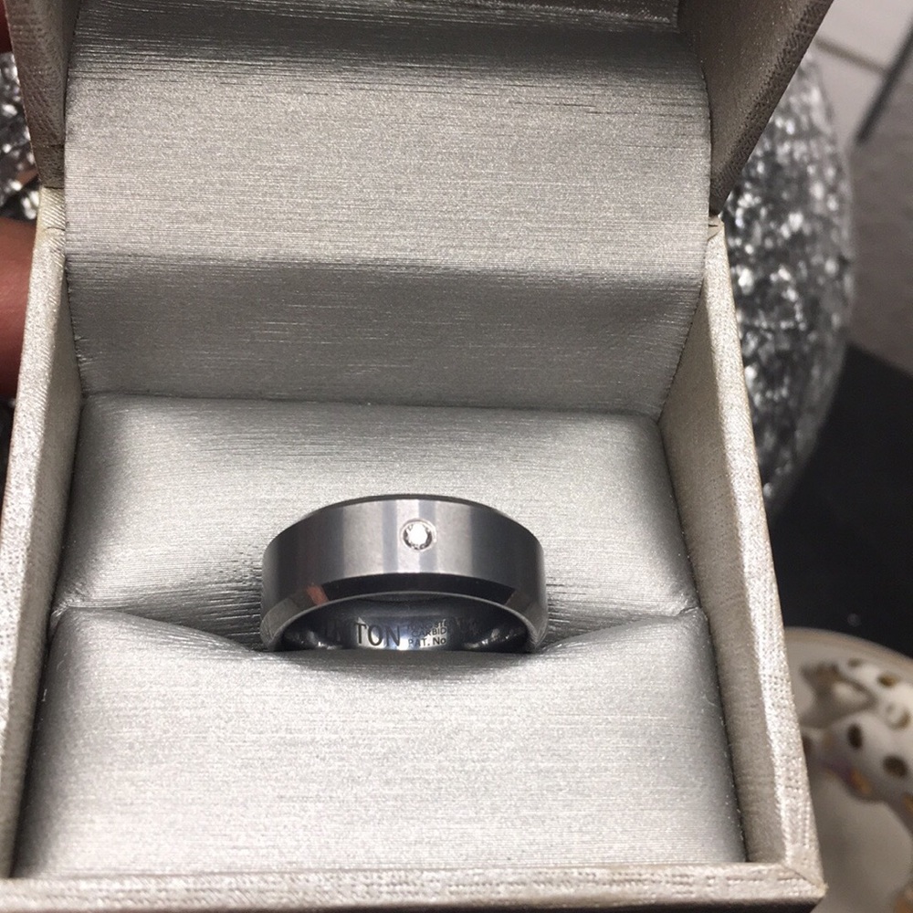 Helzberg tungsten ring